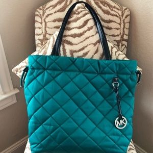Michael Kors puffer tote